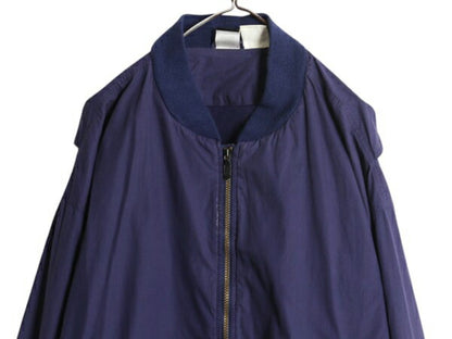 90s ノースフェイス MA-1 タイプ コットン ジャケット メンズ L 古着 オールド The North Face ジャンパー ブルゾン アウトドア ボンバー