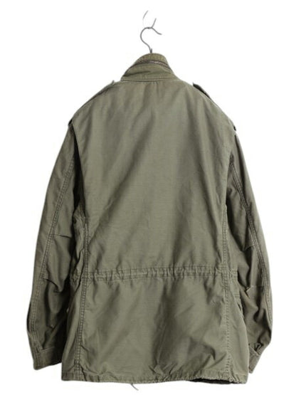 70s 米軍実物 US ARMY M-65 フィールド ジャケット SMALL SHORT 79年製 ヴィンテージ ミリタリー ジャンパー 軍物 3rd ブラス M65 カーキ