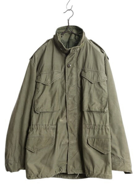70s 米軍実物 US ARMY M-65 フィールド ジャケット SMALL SHORT 79年製 ヴィンテージ ミリタリー ジャンパー 軍物 3rd ブラス M65 カーキ