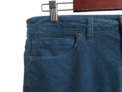 パタゴニア 細畝 コーデュロイ パンツ レディース 30 15年製 PATAGONIA アウトドア ストレート ストレッチ コットン ノータック スラックス