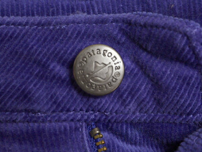 パタゴニア 細畝 コーデュロイ パンツ レディース 28 14年製 PATAGONIA アウトドア ストレート ストレッチ コットン ノータック スラックス