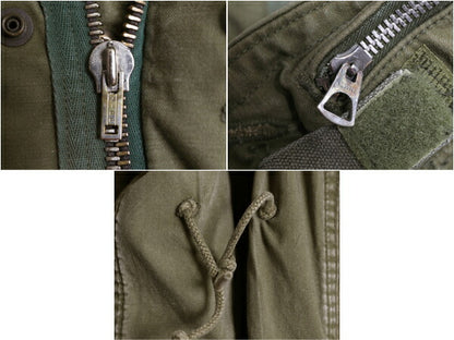 60s 米軍実物 US ARMY M-65 フィールド ジャケット SMALL REGULAR 古着 69年製 ヴィンテージ ミリタリー 2nd アルミジップ M65 ジャンパー