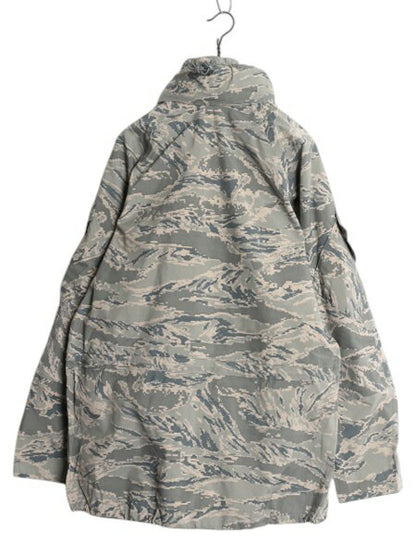デッドストック 米軍実物 APECS デジタル タイガーカモ 迷彩 ゴアテックス ジャケット / SMALL REGULAR 新品 09年製 ミリタリー USAF ABU
