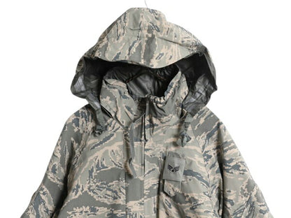 デッドストック 米軍実物 APECS デジタル タイガーカモ 迷彩 ゴアテックス ジャケット / SMALL REGULAR 新品 09年製 ミリタリー USAF ABU