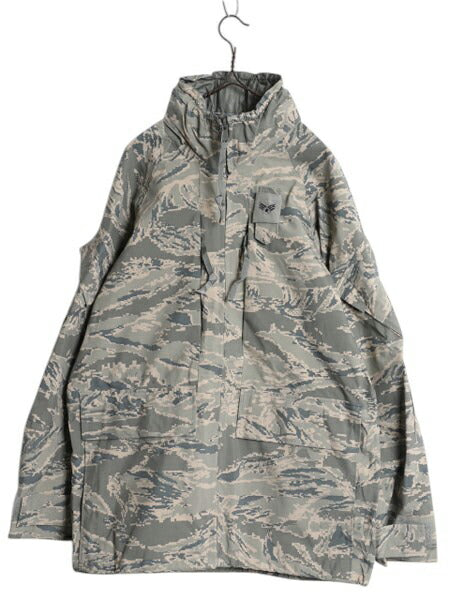 デッドストック 米軍実物 APECS デジタル タイガーカモ 迷彩 ゴアテックス ジャケット / SMALL REGULAR 新品 09年製 ミリタリー USAF ABU