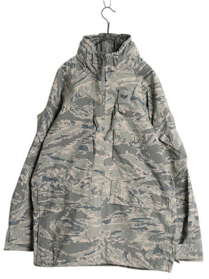 デッドストック 米軍実物 APECS デジタル タイガーカモ 迷彩 ゴアテックス ジャケット / SMALL REGULAR 新品 09年製 ミリタリー USAF ABU