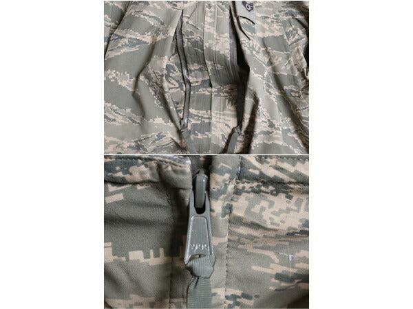 デッドストック 米軍実物 APECS デジタル タイガーカモ 迷彩 ゴアテックス ジャケット / SMALL X-SHORT 新品 09年製 ミリタリー USAF ABU