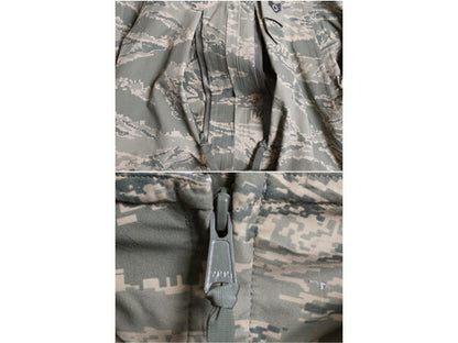 デッドストック 米軍実物 APECS デジタル タイガーカモ 迷彩 ゴアテックス ジャケット / SMALL X-SHORT 新品 09年製 ミリタリー USAF ABU