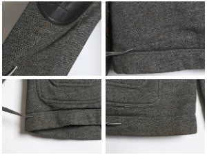 00s ポロ ラルフローレン スウェット ダブル マッキーノ ジャケット メンズ M オールド ショールカラー フランネル ライナー付き ブルゾン