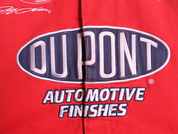 00s ナスカー オフィシャル レーシング ジャケット メンズ XL / オールド CHASE NASCAR ジェフゴードン DUPONT 当時物 ファイヤー パターン