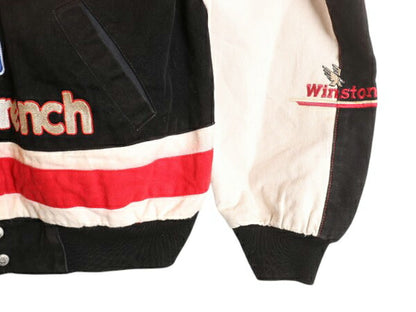 90s USA製 ジェフハミルトン ナスカー レーシング ジャケット メンズ XL オールド 当時物 NASCAR 企業物 ジャンパー ブルゾン 大きいサイズ