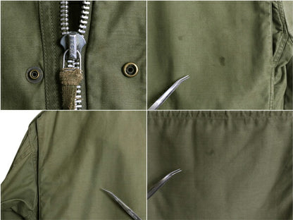 60s 米軍実物 US ARMY M-65 フィールド ジャケット SMALL SHORT 程 / 古着 ヴィンテージ ミリタリー ジャンパー ブルゾン 軍物 2nd アルミ
