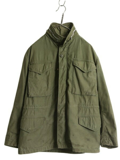 60s 米軍実物 US ARMY M-65 フィールド ジャケット SMALL SHORT 程 / 古着 ヴィンテージ ミリタリー ジャンパー ブルゾン 軍物 2nd アルミ