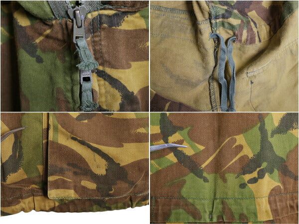 90s イギリス軍 実物 DPM カモ P-95 コンバット スモック メンズ L 程 / ジャケット オールド ミリタリー 迷彩 スモッグ 軍物 フィールド