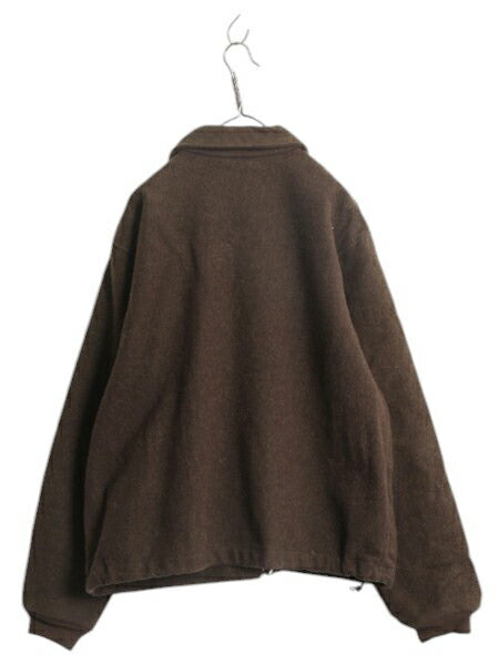 00s USA製 フィルソン ウール ボンバー ジャケット メンズ XL オールド FILSON マッキーノ ジャンパー ブルゾン 大きいサイズ ハンティング