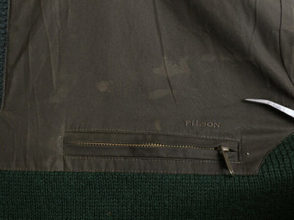 フィルソン ハーフジップ ガイド セーター メンズ XL 古着 FILSON ウール オイルド クロス プルオーバー ヘビーウェイト 大きいサイズ 廃盤