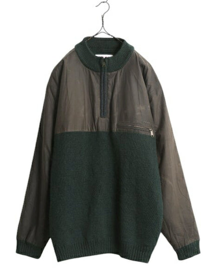 フィルソン ハーフジップ ガイド セーター メンズ XL 古着 FILSON ウール オイルド クロス プルオーバー ヘビーウェイト 大きいサイズ 廃盤