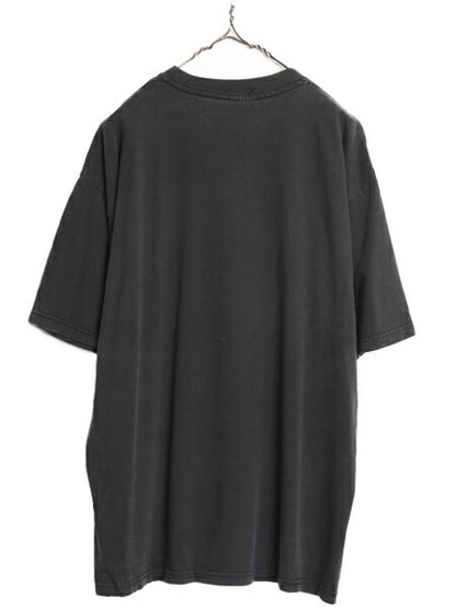 00s ジョーク メッセージ プリント Tシャツ メンズ XL / オールド 黒 グラフィック 当時物 大きいサイズ ヘビーウェイト プリントTシャツ