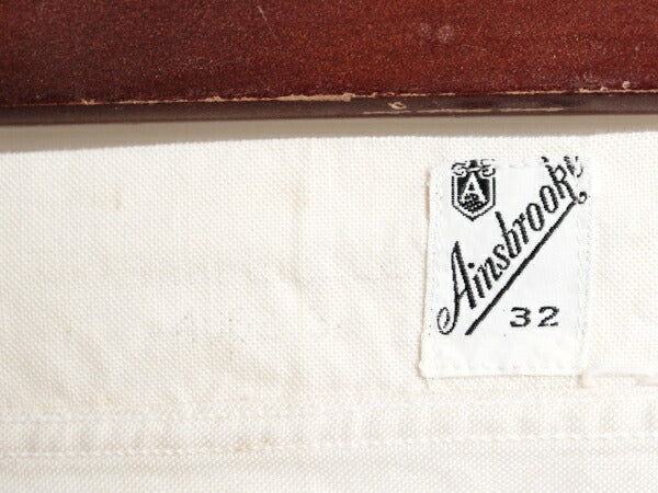 50s Ainsbrooke コットン パジャマ ショートパンツ メンズ S / ヴィンテージ ショーツ 短パン インナー 薄手 ゆったり 立体裁断 ナチュラル
