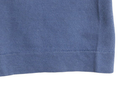 70s USA製 チャンピオン 3段 企業 プリント 半袖 Tシャツ メンズ L 小さめ M 程 ヴィンテージ バータグ 企業物 当時物 シングルステッチ 青