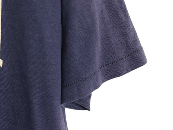 70s USA製 3段 カレッジ プリント 半袖 Tシャツ メンズ M 小さめ S ヴィンテージ バスケ ナンバリング シングルステッチ ヘインズ 3角タグ