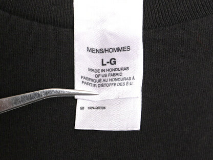 ノースフェイス ロゴ プリント 長袖 Tシャツ メンズ L / The North Face アウトドア ロンT クライミング ボックスロゴ バックプリント 黒