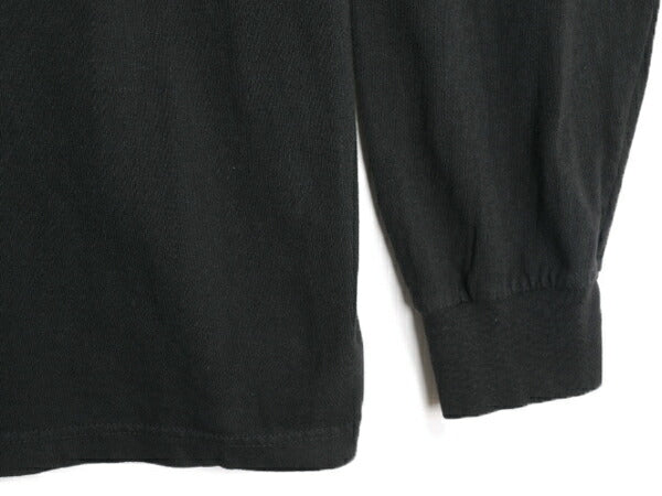 ノースフェイス ロゴ プリント 長袖 Tシャツ メンズ L / The North Face アウトドア ロンT クライミング ボックスロゴ バックプリント 黒