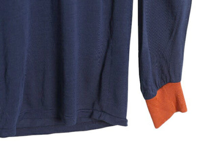 70s 長袖 無地 リンガー Tシャツ メンズ L 程 ヴィンテージ ロンT カットソー 長袖Tシャツ ロングTシャツ 薄手 シングルステッチ ツートン