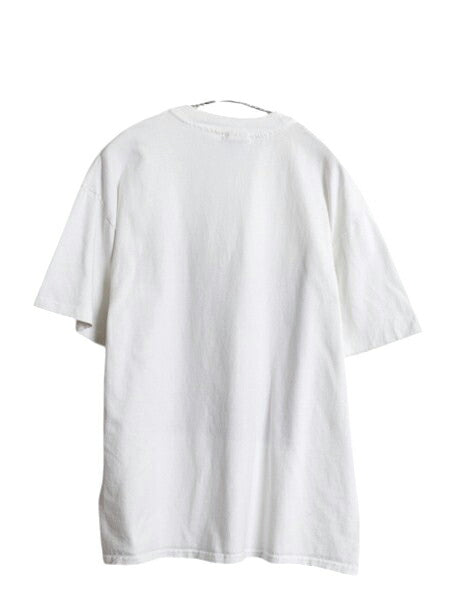 90s アニマル アート イラスト プリント Tシャツ メンズ レディース L 古着 オールド 絵画 グラフィック アート 動物 シングルステッチ 白