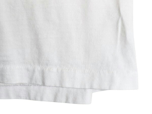 90s USA製 アート イラスト プリント Tシャツ メンズ XL オールド グラフィック ポップ スキー リゾート シングルステッチ 大きいサイズ 白