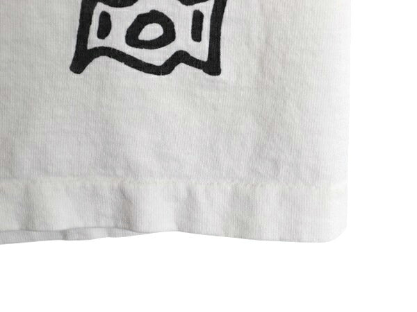 90s USA製 アート イラスト プリント Tシャツ メンズ XL / オールド グラフィック 自転車 ラスタ シングルステッチ 大きいサイズ ホワイト