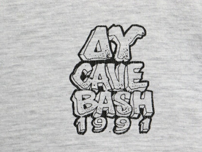 90s USA製 フリントストーン キャラクター イラスト プリント Tシャツ メンズ XL オールド カレッジ アニメ パロディ グラフィック 当時物