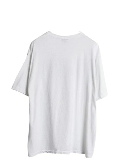 90s USA製 バナナリパブリック フォト イラスト プリント Tシャツ メンズ XL オールド 当時物 アート サファリ アウトドア 大きいサイズ 白