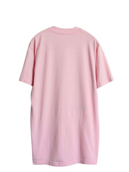 80s ネコ イラスト プリント Tシャツ メンズ レディース M 古着 ヴィンテージ アニマル メッセージ グラフィック アート シングルステッチ