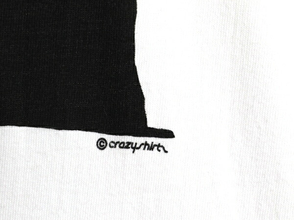 90s USA製 ウシ キャラクター イラスト プリント Tシャツ メンズ XL / 古着 オールド グラフィック ジョーク アニマル シングルステッチ 白
