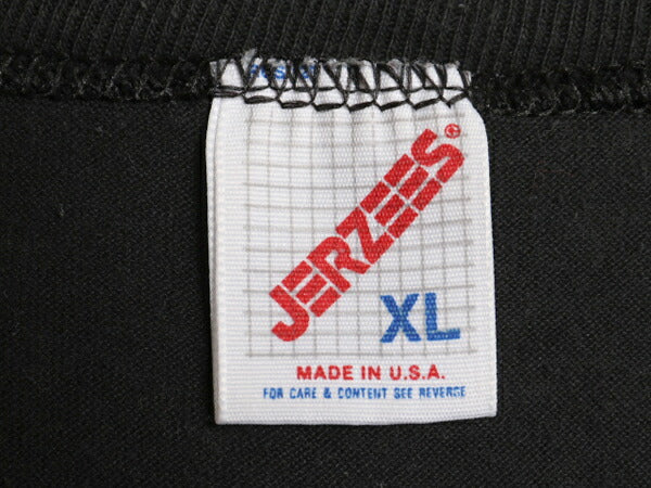 80s USA製 ジョーク メッセージ プリント Tシャツ メンズ XL 小さめ L 程/ 古着 ヴィンテージ 半袖Tシャツ シングルステッチ カットソー 黒