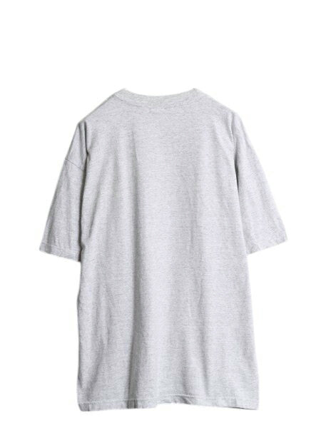 90s ネコ イラスト プリント Tシャツ メンズ レディース XL オールド アニマル 猫 ジョーク グラフィック ヘビーウェイト 大きいサイズ 灰