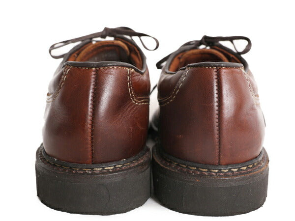 ほぼ デッドストック USA製 アレンエドモンズ Uチップ レザー シューズ 51/2 23.5cm Allen Edmonds WILBERT 本革 革靴 外羽根 ラバーソール