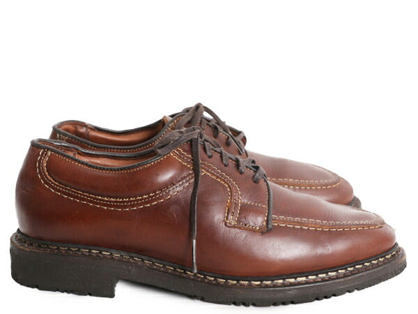 ほぼ デッドストック USA製 アレンエドモンズ Uチップ レザー シューズ 51/2 23.5cm Allen Edmonds WILBERT 本革 革靴 外羽根 ラバーソール