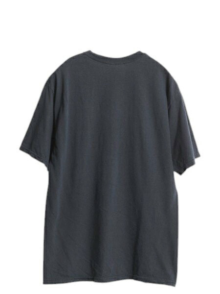 00s アイアンメイデン イラスト プリント Tシャツ メンズ M 古着 オールド グラフィック バンド メタル ロック スカル ヘビーウェイト 黒