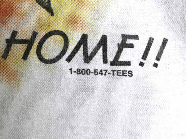 90s USA製 ウシ ジョーク イラスト オールオーバー プリント Tシャツ メンズ XL / 古着 オールド アニマル キャラクター グラフィック 総柄