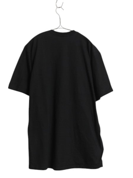 90s USA製 企業 イラスト プリント Tシャツ メンズ XL / 古着 オールド ヘビーウェイト グラフィック 当時物 大きいサイズ 黒 カットソー