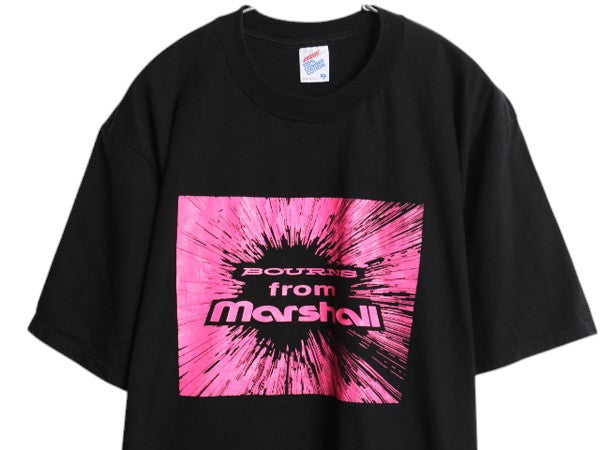 90s USA製 企業 イラスト プリント Tシャツ メンズ XL / 古着 オールド ヘビーウェイト グラフィック 当時物 大きいサイズ 黒 カットソー