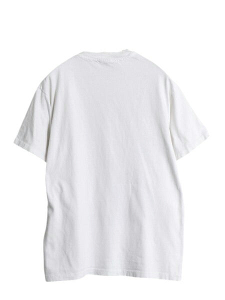 90s USA製 ネコ アート イラスト プリント Tシャツ メンズ レディース M オールド メッセージ アニマル グラフィック シングルステッチ 白