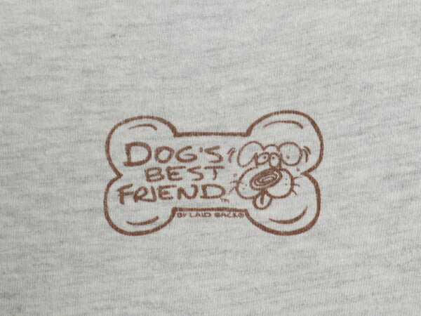 90s USA製 イヌ メッセージ イラスト プリント Tシャツ メンズ XL オールド アニマル キャラクター シングルステッチ 大きいサイズ 企業物
