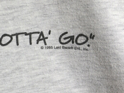 90s USA製 イヌ メッセージ イラスト プリント Tシャツ メンズ XL オールド アニマル キャラクター シングルステッチ 大きいサイズ 企業物