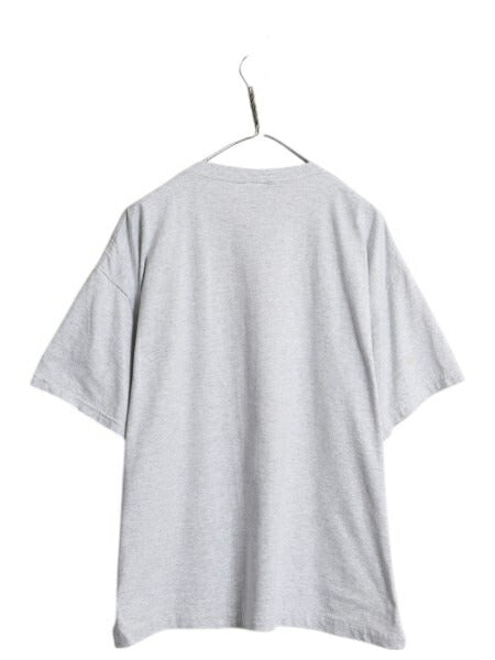 00s ドッグ アート イラスト プリント Tシャツ メンズ 2XL オールド アニマル 犬 キャラクター グラフィック 大きいサイズ ヘビーウェイト