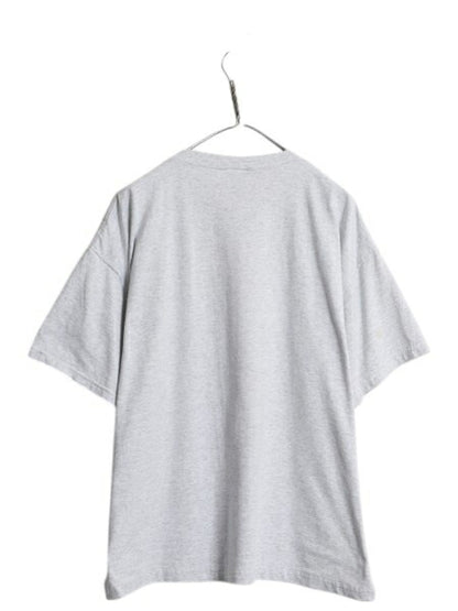 00s ドッグ アート イラスト プリント Tシャツ メンズ 2XL オールド アニマル 犬 キャラクター グラフィック 大きいサイズ ヘビーウェイト