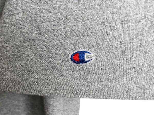 80s USA製 チャンピオン カレッジ プリント 半袖 Tシャツ メンズ XL 古着 ヴィンテージ 88 12 目付き シングルステッチ トリコタグ 杢灰