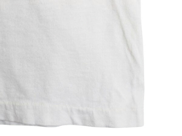 90s USA製 オールド ギャップ アート イラスト プリント Tシャツ メンズ XL グラフィック フラワー ボタニカル トロピカル 大きいサイズ 白